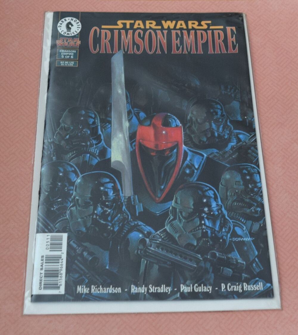 STAR WARS CRIMSON EMPIRE #5 DARK HORSE 1998 MODERN AGE COMIC BOOK